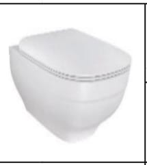 TRACE WALL HUNG BOWL